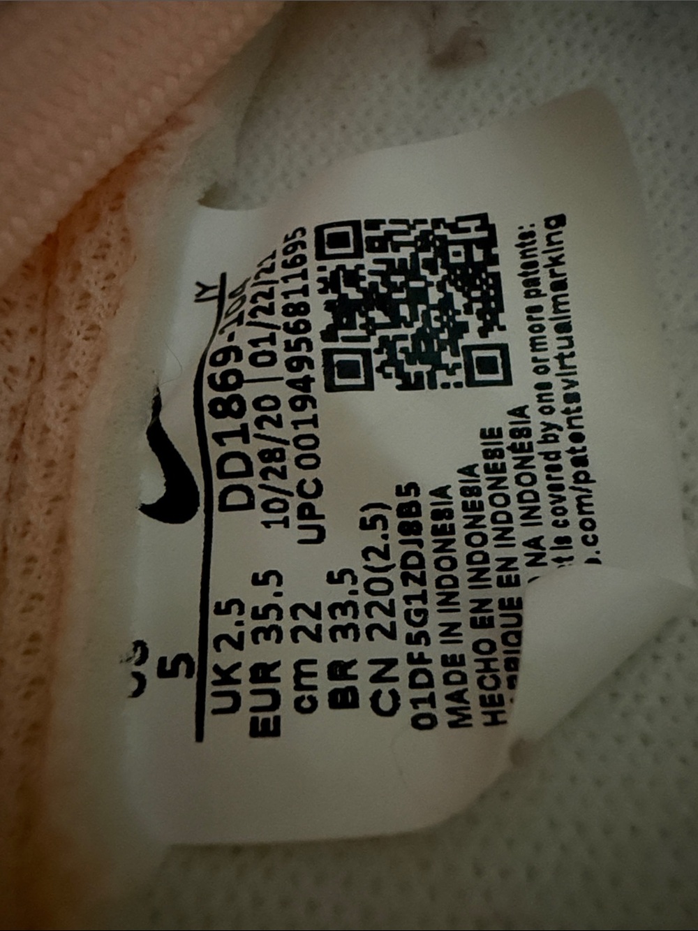 Nike Dunk High ‘Crimson Tint’ Unfading Sneaker - Picture 6 of 6